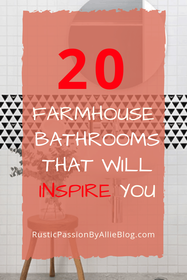 Farmhouse Bathrooms - Modern Farmhouse Bathroom - Fixer Upper Style Bathroom - Neutral Bathroom