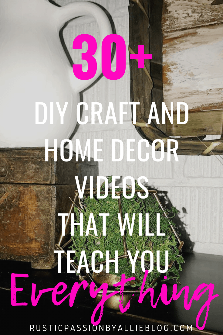 DIY Farhouse Decor - DIY Craft and Home Decor Videos - DIY Decor Tutorials - Home Decor - Easy Decor