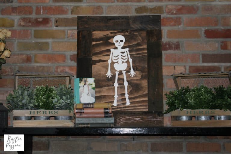 Halloween Mantel