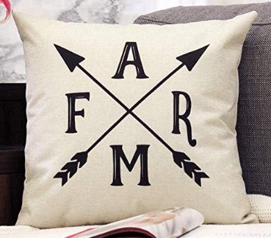 50 Of The BEST Affordable Farmhouse Pillows For Your Home.