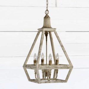 white farmhouse pendant 