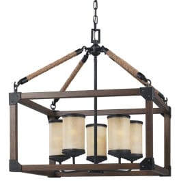 box wood light fixture