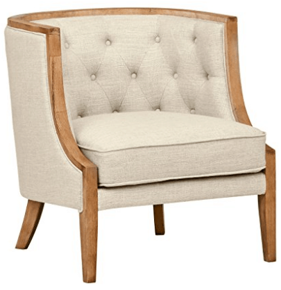 Rounded Accent Chair