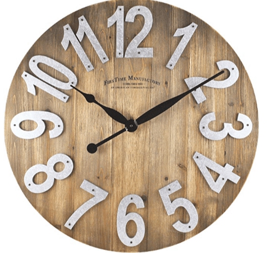 large clock wall decor