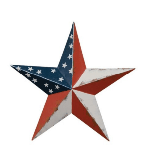 patriotic star home decor