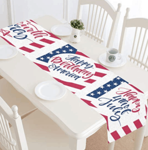 patriotic table runner