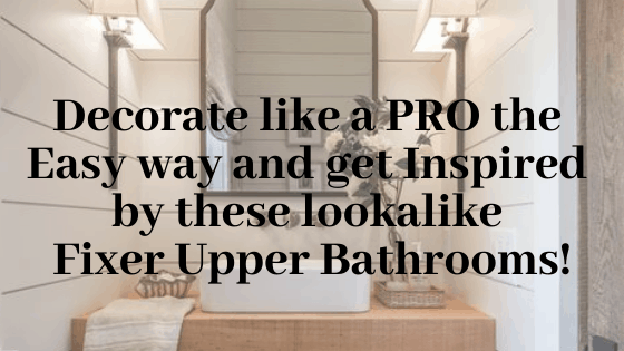 fixer upper bathrooms