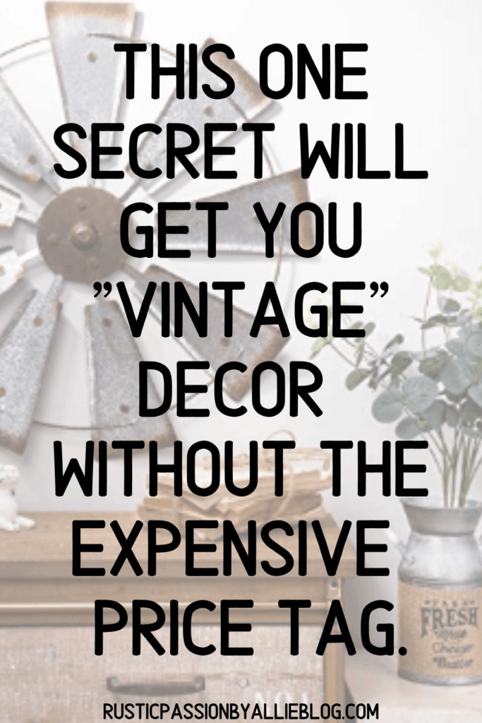 galvanized wall decor