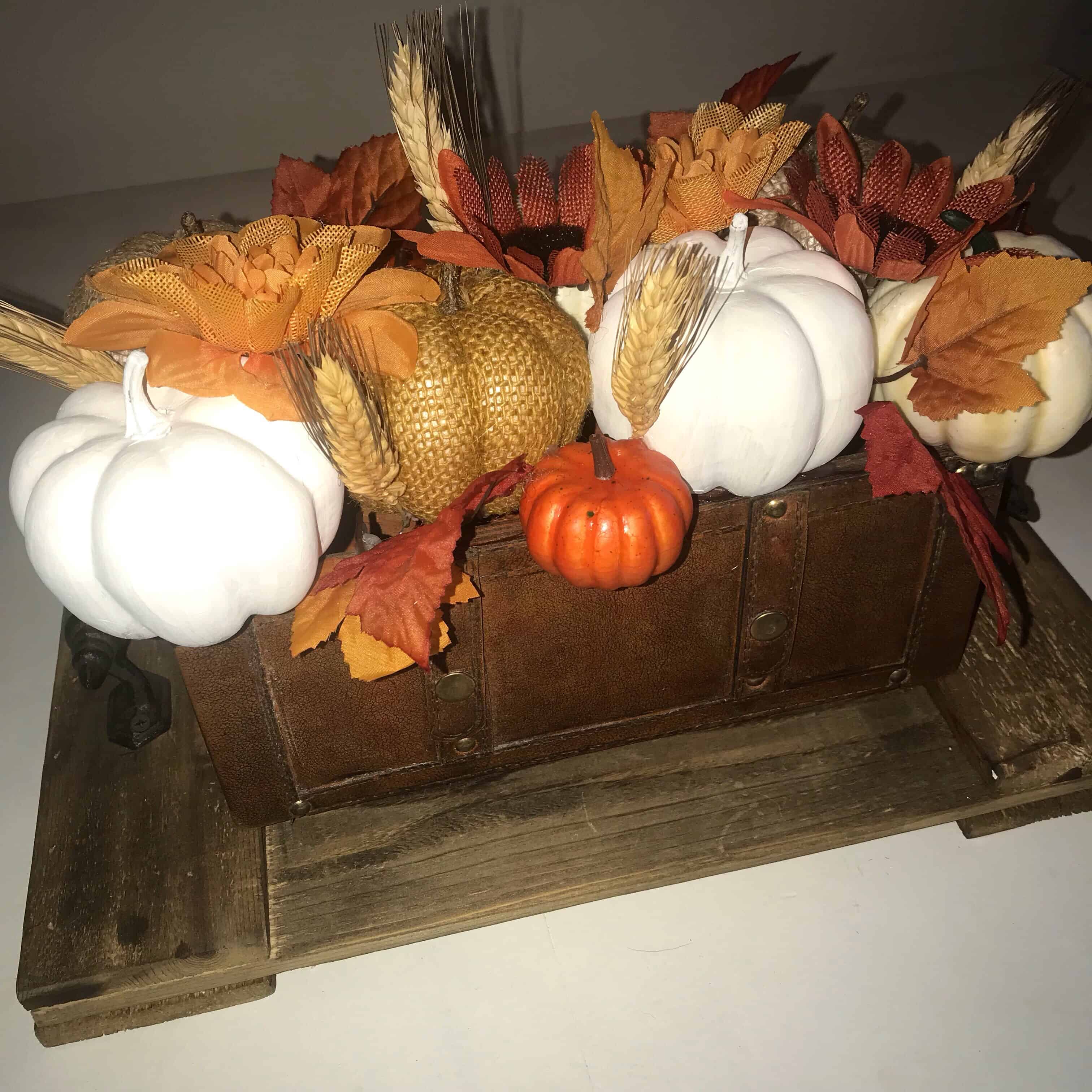 Fall centerpiece diy fall home decor pumpkin center piece