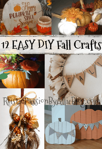 12 Easy DIY Fall Crafts & Home Decor Projects That Will Inspire You!