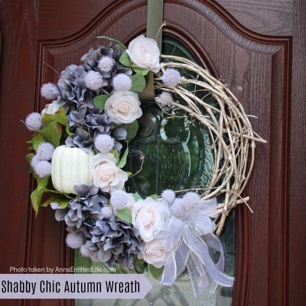 shabby chick white wreath autumn wreath white wreath diy wreath