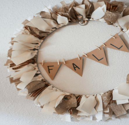 diy ribbon wreath diy fall wreath diy wreath fall decor