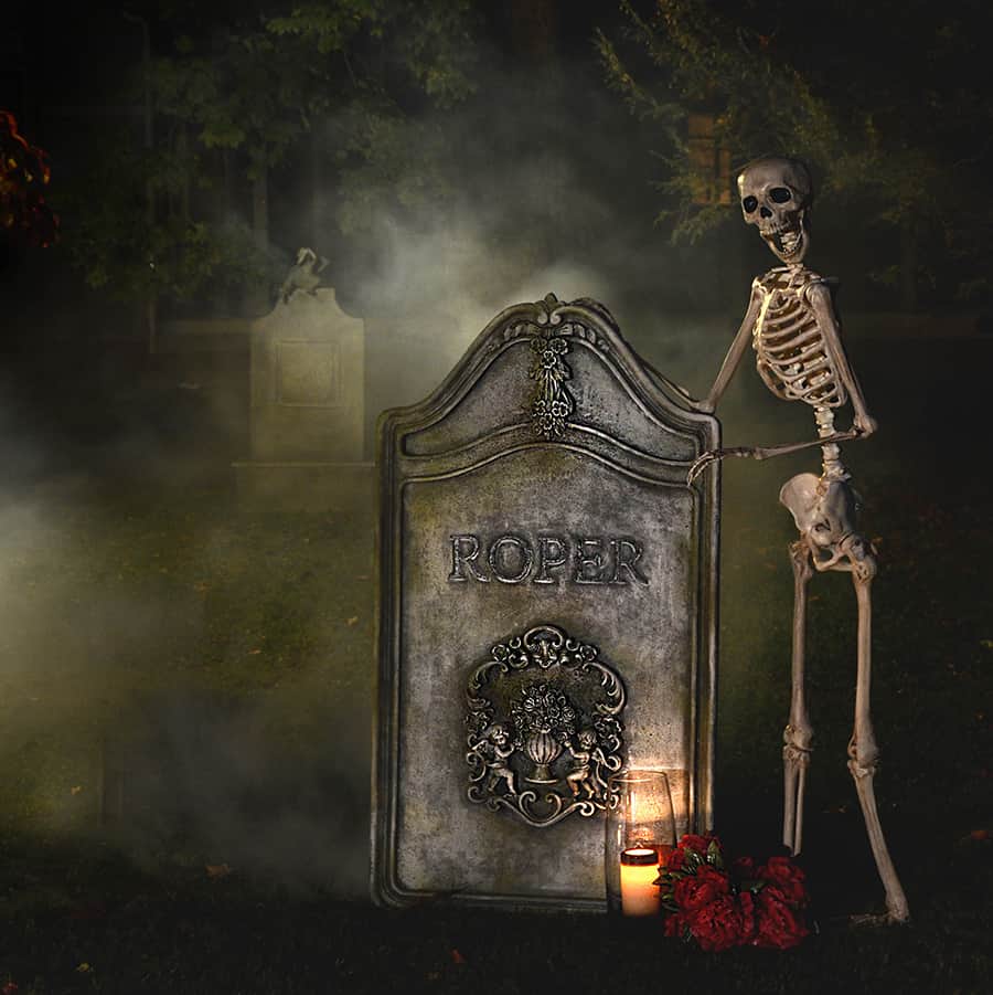 diy tombstone diy halloween decor 