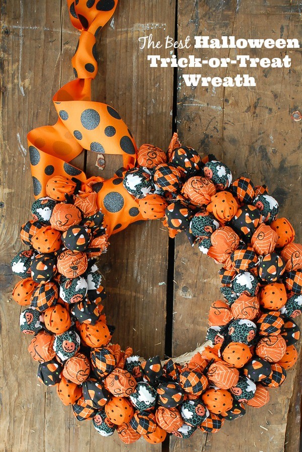 orange wreath