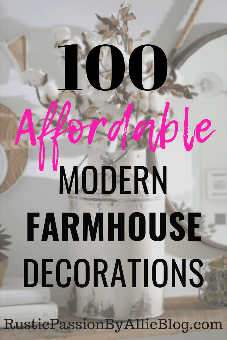 Affordable Farmhouse Home Decor - Cheap Farmhouse Home Decor - Home Decor - White Home Decor - Kitchen Home Decor - Bedroom Decor