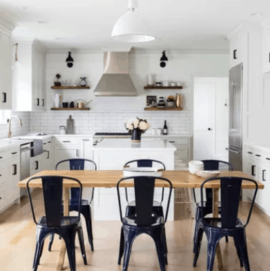 Kitchen decorating ideas on a budget + 19 White Farmhouse Kitchens you need to copy!