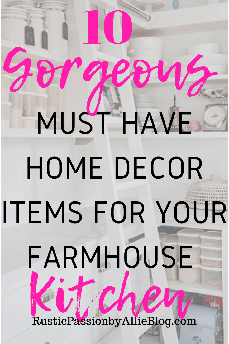 Affordable Farmhouse Home Decor - Cheap Farmhouse Home Decor - Home Decor - White Home Decor - Kitchen Home Decor - Neutral Home Decor - Galvanized Home Decor - Farmhouse Kitchen Home Decor - White Kitchen Decor