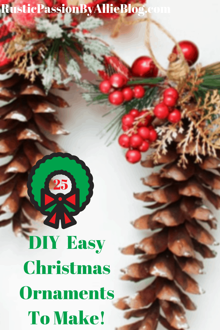 DIY Christmas Decor - DIY Christmas Crafts - Christmas Crafts for Kids - Easy Christmas Crafts - DIY Christmas Decorations - Christmas Projects - Christmas Kid Activities - Farmhouse Decor - Farmhouse Christmas Home Decor - DIY Christmas Ornaments - Easy Ornaments To Make