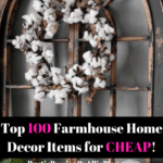 The best affordable Farmhouse Home Decor that will create your dream home. You will get inspired by this collection of gorgeous Joanna Gaines look a like home decor and farmhouse furniture.