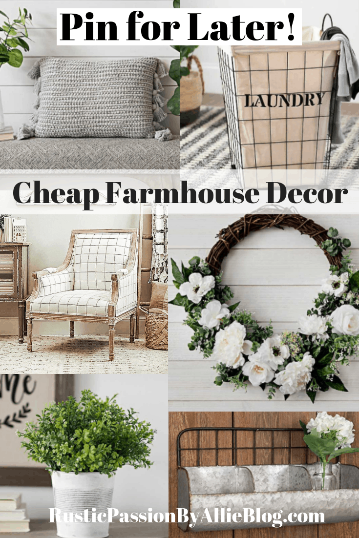 The best affordable Farmhouse Home Decor that will create your dream home. You will get inspired by this collection of gorgeous Joanna Gaines look a like home decor and farmhouse furniture.