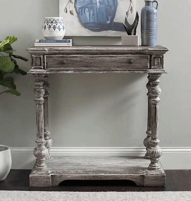 Find the perfect entryway table small enough for any space.