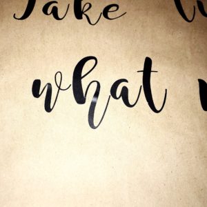 Learn how to make this Farmhouse DIY Scroll Sign. It's the cutest affordable wall hanging. You will displaying this in your neutral living room or your modern farmhouse master bedroom. #diyscrollscript #diyscrollsign #scrollsign #wallhanging