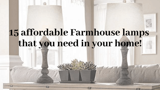 farmhouse lamp