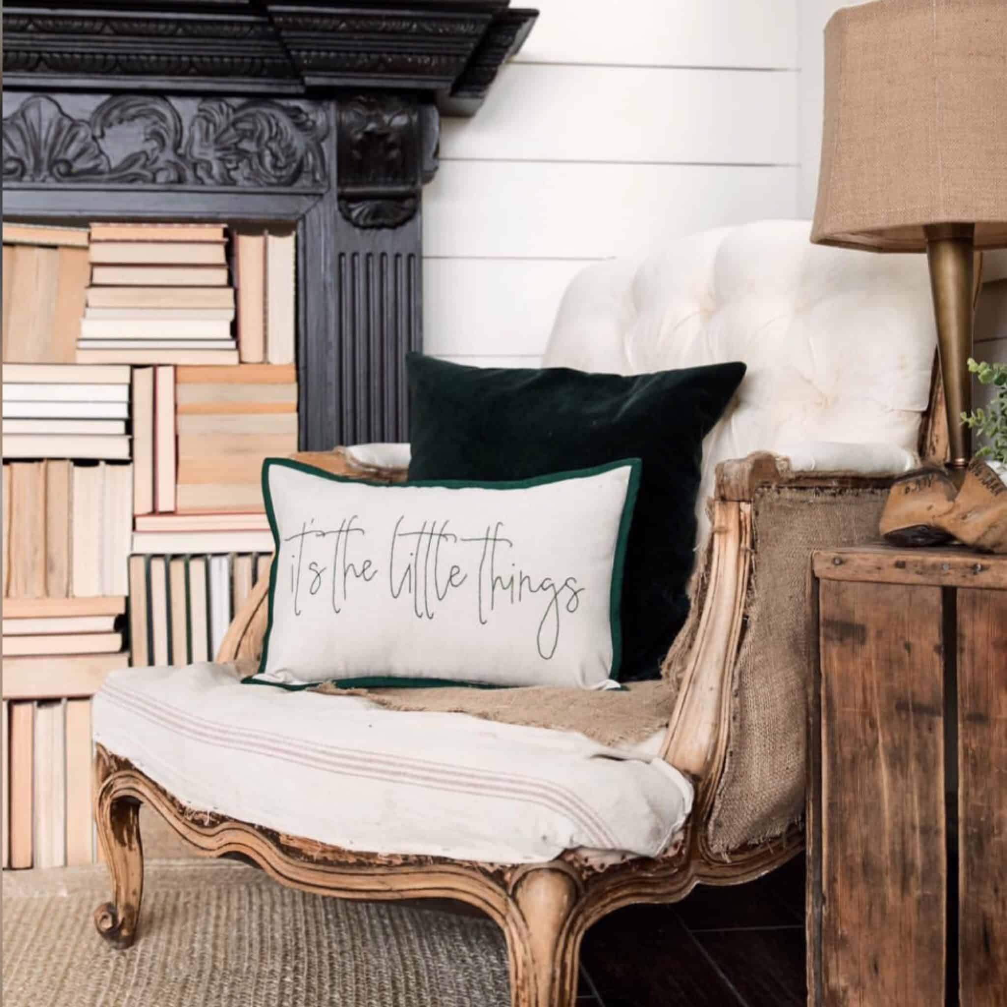 farmhousewingbackchair  rustic passionallie blog