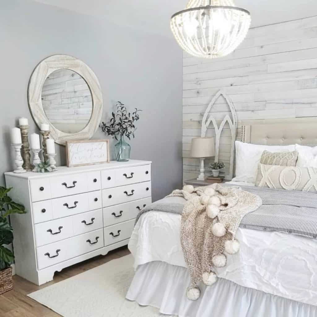 Gray Master Bedroom Rustic Passion By Allie Blog