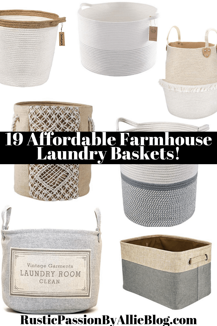 How to Turn An Ugly Laundry Basket Into Chic Storage - DIY Home