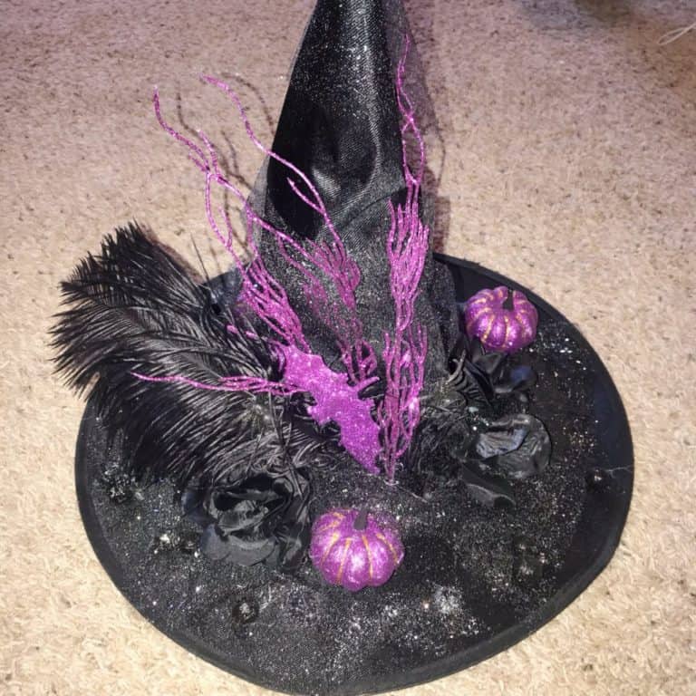 Make This DIY Witch Hat Easily for CHEAP!