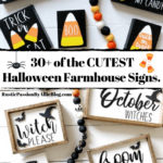 diy halloween signs