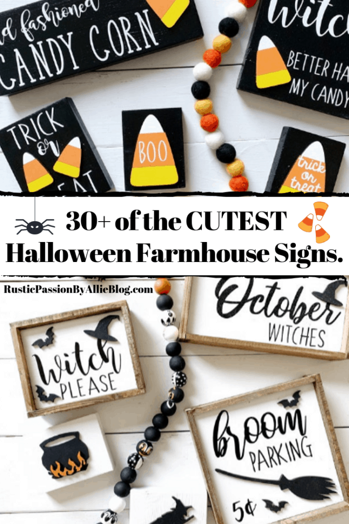 diy halloween signs