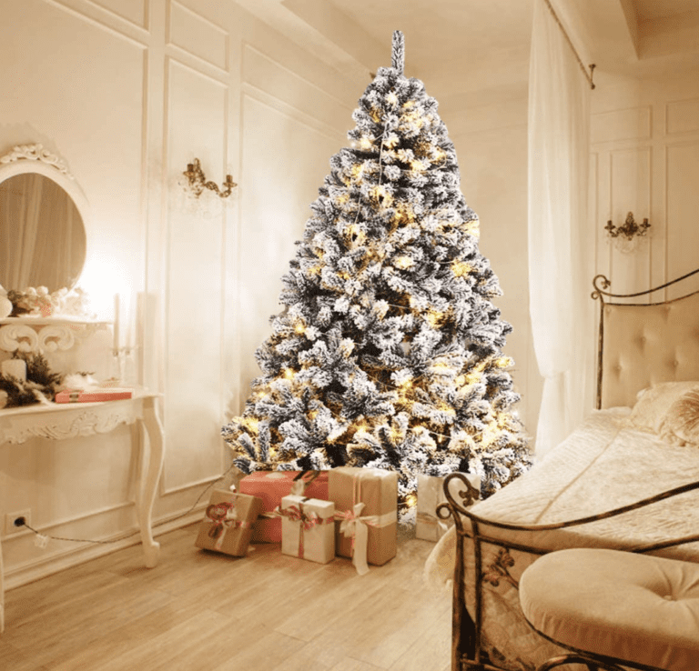 13 of the Best Flocked Christmas Trees That You Can Actually Afford.