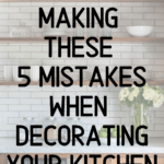 kitchen decorating ideas on a budget