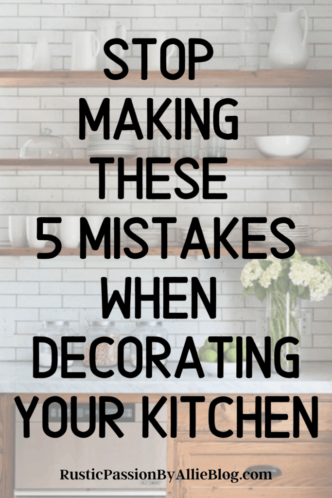 kitchen decorating ideas on a budget