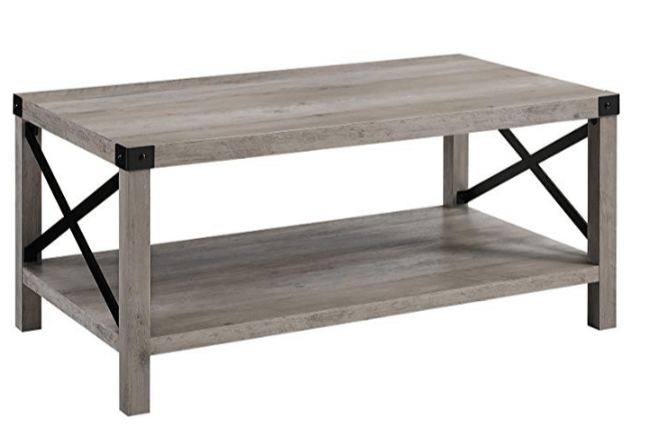 farmhouse coffee table white