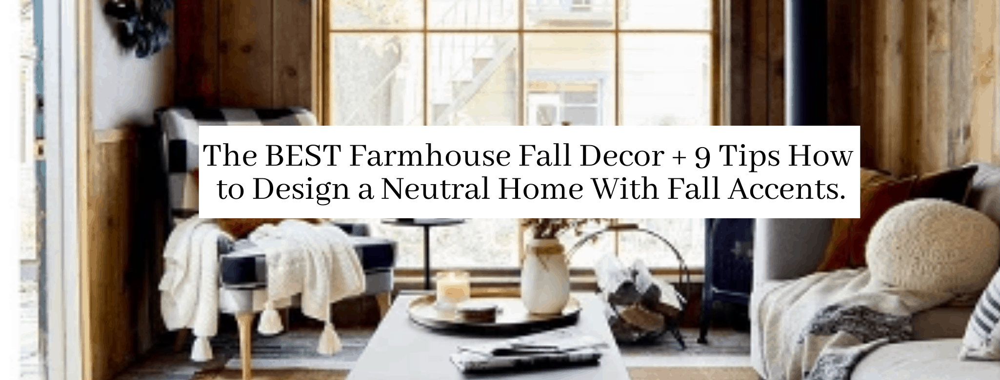 farmhouse fall decor