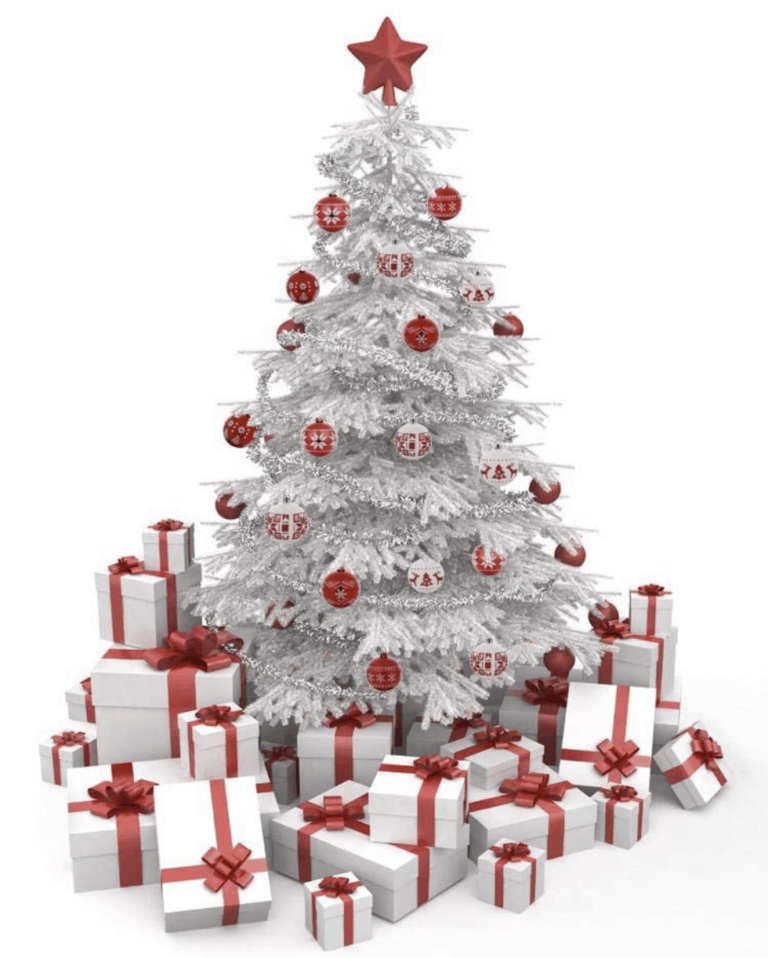 9 Silver Christmas Tree Decorating Ideas.