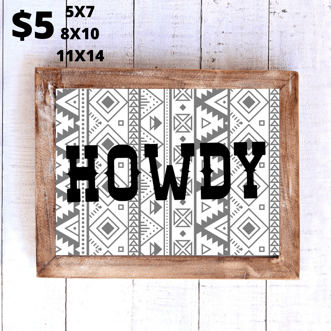 Howdy-printable