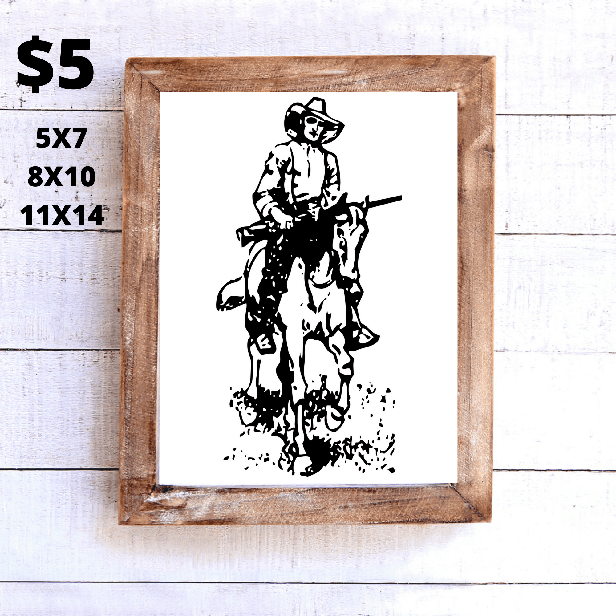 old-cowboy-print