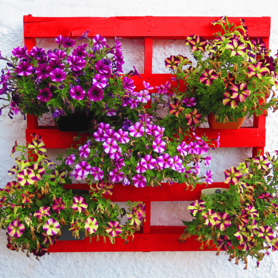 13 Genius Pallet Plant Stand Ideas That You Can Easily Make.